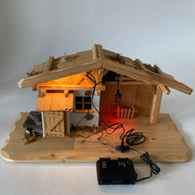 FADEDA Batteriebox f. 3x AA, ON/OFF/TIMER für Stecker  / Höhe:70 cm / handbemalt / detailgetreue Krippen Figuren - Weihnachten Tisch Dekoration Krippe Zubehör