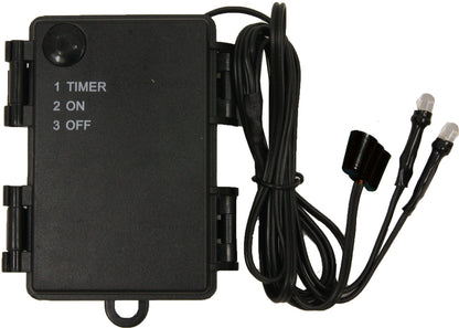 FADEDA Batteriebox f. 3x AA, für 1 Stecker +2 LED  / Höhe:100 cm / handbemalt / detailgetreue Krippen Figuren - Weihnachten Tisch Dekoration Krippe Zubehör