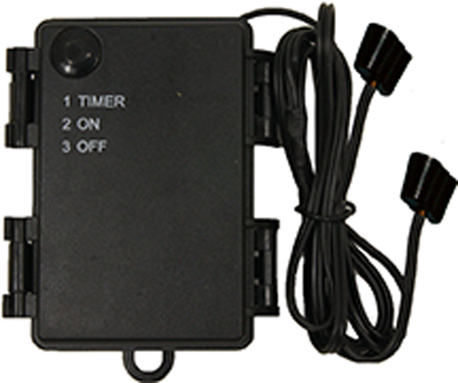 FADEDA Batteriebox f. 3x AA, ON/OFF/TIMER für 2 Stecker  / Höhe:100 cm / handbemalt / detailgetreue Krippen Figuren - Weihnachten Tisch Dekoration Krippe Zubehör