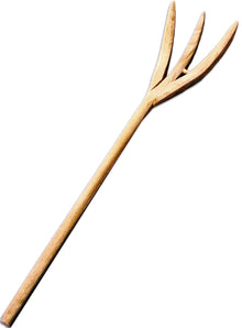 FADEDA Heugabel / Höhe:11 cm / handbemalt / detailgetreue Krippen Figuren - Weihnachten Tisch Dekoration Krippe Zubehör