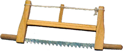 FADEDA Schreinersäge  / Höhe:7 cm / handbemalt / detailgetreue Krippen Figuren - Weihnachten Tisch Dekoration Krippe Zubehör