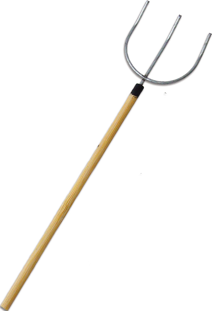 FADEDA Mistgabel  / Höhe:12 cm / handbemalt / detailgetreue Krippen Figuren - Weihnachten Tisch Dekoration Krippe Zubehör