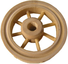 FADEDA Wagenrad  / Höhe:5 cm / handbemalt / detailgetreue Krippen Figuren - Weihnachten Tisch Dekoration Krippe Zubehör