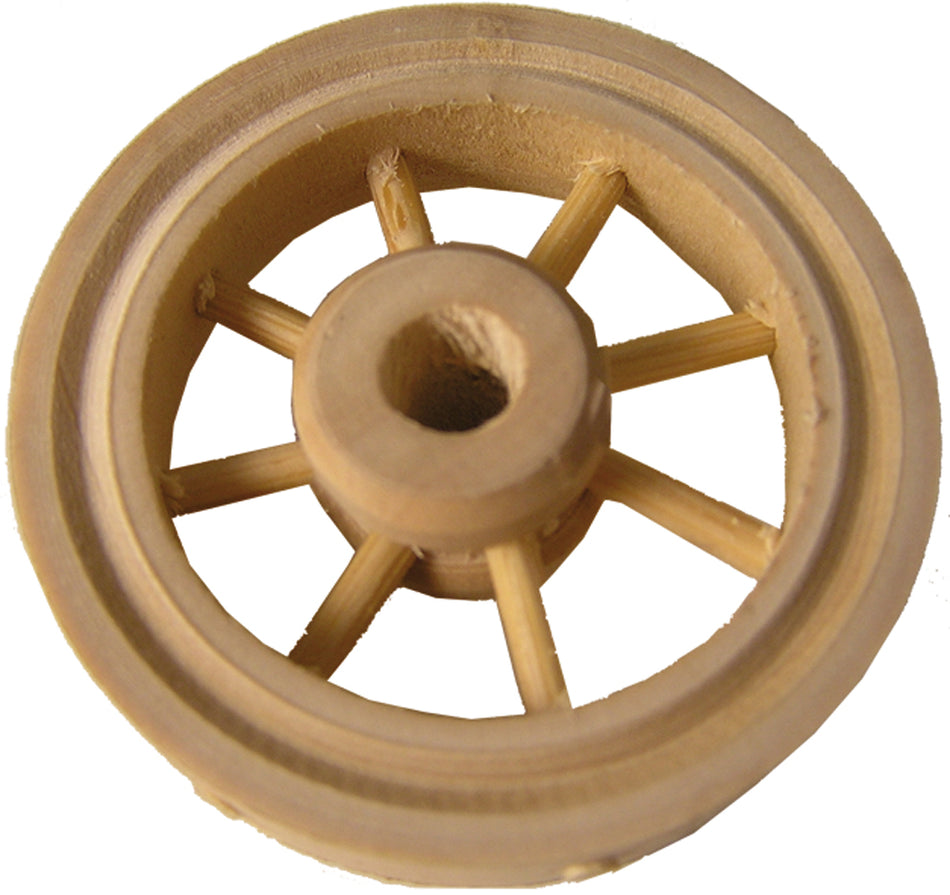 FADEDA Wagenrad  / Höhe:5 cm / handbemalt / detailgetreue Krippen Figuren - Weihnachten Tisch Dekoration Krippe Zubehör