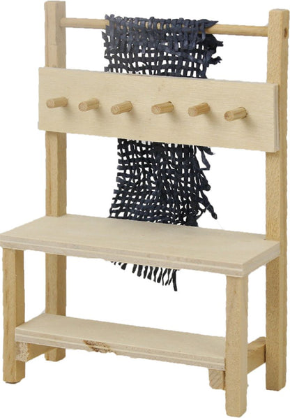 FADEDA Marktstand groß  / Höhe:14 cm / handbemalt / detailgetreue Krippen Figuren - Weihnachten Tisch Dekoration Krippe Zubehör