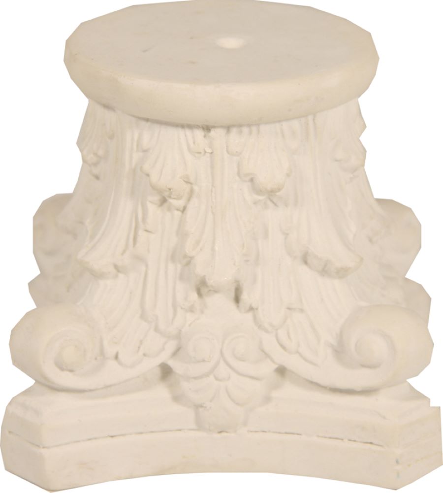 FADEDA Kapitell  / Höhe:4 cm / handbemalt / detailgetreue Krippen Figuren - Weihnachten Tisch Dekoration Krippe Zubehör