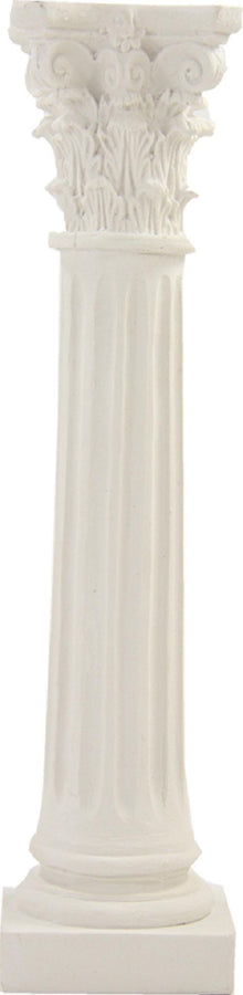 FADEDA Säule weiß  / Höhe:30 cm / handbemalt / detailgetreue Krippen Figuren - Weihnachten Tisch Dekoration Krippe Zubehör