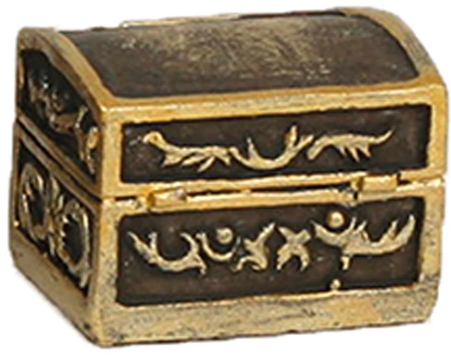 FADEDA Schatulle klein  / Höhe:2 cm / handbemalt / detailgetreue Krippen Figuren - Weihnachten Tisch Dekoration Krippe Zubehör