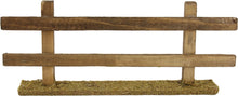 FADEDA Zaunstück lang  / Höhe:8 cm / handbemalt / detailgetreue Krippen Figuren - Weihnachten Tisch Dekoration Krippe Zubehör