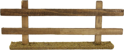 FADEDA Zaunstück lang  / Höhe:8 cm / handbemalt / detailgetreue Krippen Figuren - Weihnachten Tisch Dekoration Krippe Zubehör