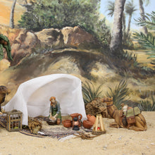 FADEDA Hintergrund Palme  / Höhe:70 cm / handbemalt / detailgetreue Krippen Figuren - Weihnachten Tisch Dekoration Krippe Zubehör